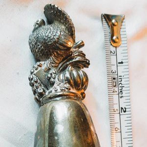 Collectibles Holiday & Seasonal Reed & Barton Silverplate Thanksgiving 1981 Bell